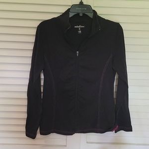 Mix & Co. S Black Athletic Zip Up